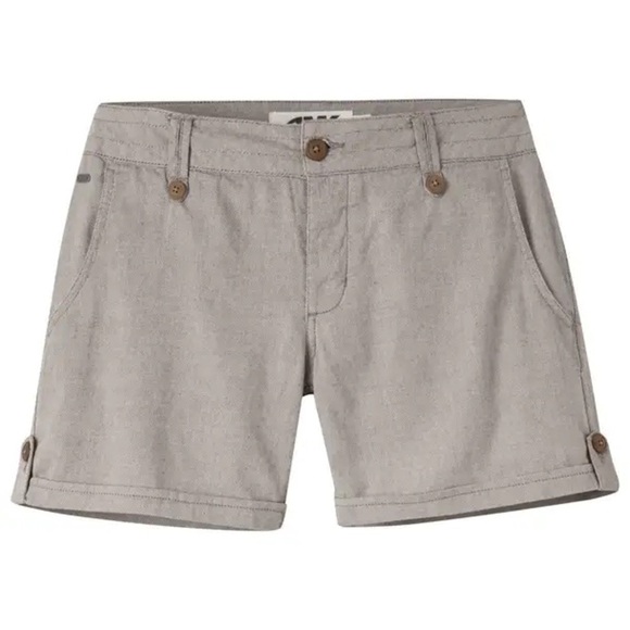 *NWT* Mountain Khakis Women’s Relaxed Fit Island Shorts in Brown, Size 14 - Picture 1 of 11